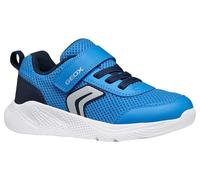 Geox J Sprintye Boy A Trainers, LT Blue/Navy, 35 EU / 2.5 UK