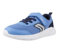 Geox J Sprintye Boy A Trainers, LT Blue/Navy, 36 EU