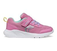 Geox J Sprintye Girl B Trainers, Pink/Watersea, 34 EU