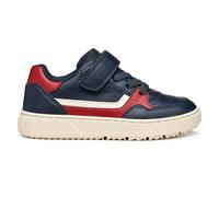 Geox J THELEVEN BOY Sneaker, Navy/RED, 11 UK Child