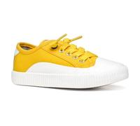 Geox J TIPPESTE BOY A Sneaker, Yellow/White, 4.5 UK