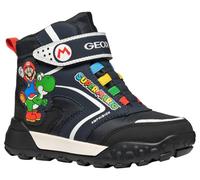 Geox J TREKKYUP BOY B ABX, Snow Boot, NAVY/BLACK,