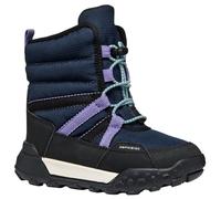 Geox J TREKKYUP Girl B AB Snow Boot, Navy/Violet, 10 UK Child