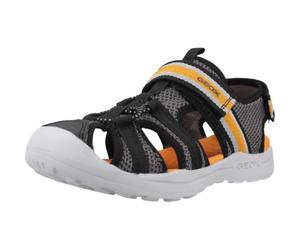 Geox J VANIETT Boy A Sandal, Stone/Orange, 36 EU
