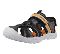 Geox J VANIETT Boy A Sandal, Stone/Orange, 39 EU