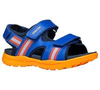 Geox J VANIETT BOY B Sandal, Royal/Orange, 12.5 UK