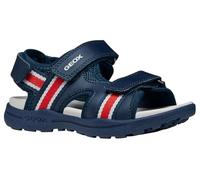 Geox J Vaniett Boy B Sandal, Navy red, 11.5 UK Child
