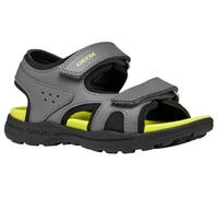 Geox J Vaniett Boy C Sandal, Dk Grey Lime, 11 UK Child