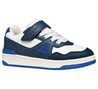 Geox J WASHIBA Boy A Trainers, Navy/White, 37 EU