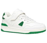 Geox J WASHIBA Boy A Trainers, White/Green, 39 EU