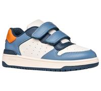 Geox J WASHIBA Boy A Trainers, White/LT AVIO, 39 EU