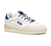 Geox J WASHIBA BOY D Sneaker, White/Navy, 3.5 UK