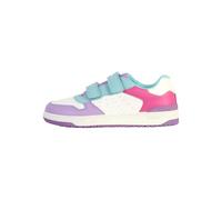 Geox J WASHIBA Girl B Sneaker, Multicoloured, 3.5 UK