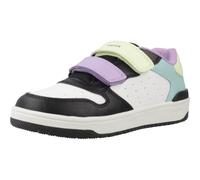 Geox J WASHIBA Girl B Sneaker, Multicoloured, 4.5 UK