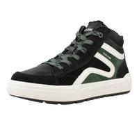 Geox J WEEMBLE BOY A Sneaker, Black, 0.5 UK