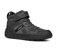 Geox J WEEMBLE BOY A Sneaker, Black/White, 2 UK