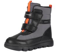 Geox J Willaboom Boy B Ab Ankle Boot, Black Dk Grey, 3 UK