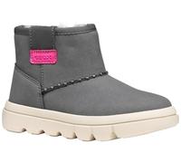 Geox J WILLABOOM Girl Ankle Boot, Dark Grey, 35 EU, darkgray, 2.5 UK