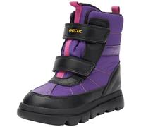 Geox J Willaboom Girl B A Ankle Boot, Purple Black, 1 UK