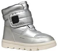 Geox J WILLABOOM Girl B A Snow Boot, Silver, 11 UK Child