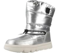 Geox J WILLABOOM GIRL B A, Snow Boot, SILVER,