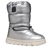 Geox J WILLABOOM GIRL B A, Snow Boot, SILVER,