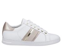 Geox Jaysen Womens | Court Shoes | White / Gold | UK Size 7.5