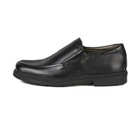 Geox Boys Jr Federico D Shoes, Black, 1 UK Child