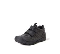 GEOX JR SAVAGE A Junior Boy SHOES BLACK 28_EU, BLACK *10 UK