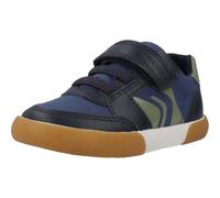 Geox Baby Boys' B Gisli Boy ASneaker, Navy Olive, 4.5 UK
