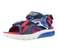 Geox J SANDAL CIBERDRON B, Boys’ Sandal, Navy/Red,