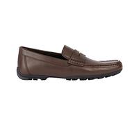 Geox Jungen U Kosmopolis + Grip Moccasin, Dk Brown, 6.5 UK