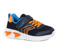 Geox Boy's J Assister C Sneaker, Navy Orange, 1 UK