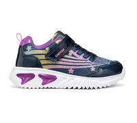 Geox Junior Girl J Assister Girl B Trainers Navy/Purple 35_EU