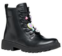 GEOX Junior Girl J CASEY GIRL G ANKLE BOOTS BLACK/MULTICOLOR 40_EU