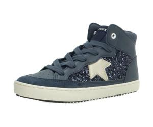 Geox Junior Girl J Kalispera Girl B Trainers Navy/Ivory 31_EU