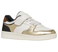 Geox Junior Girl J New EMBERLIX Girl Trainers White/LT Gold 33_EU