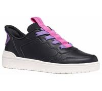 Geox Junior Girl J Washiba Fast in GI Trainers Black/Fuchsia 34_EU