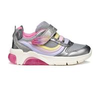 Geox Junior J Fadinlight Girl Sneakers Silver/Multicolor 25_EU