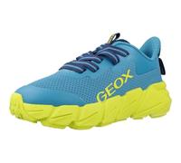 Geox Junior J Flexyper Fast Boy Sneakers Lt Blue/Lime, 35 EU