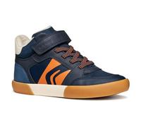 Geox Junior J Gisli Boy Sneakers Navy/Dk Orange, 35 EU