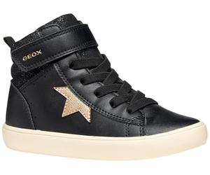 Geox Junior J Gisli Girl Sneakers Black/Champagne, 29 EU