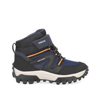 Geox Junior J Himalaya Boy B Abx Ankle Boots Navy/Orange 24 EU
