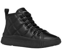 Geox Junior J Laquinny Girl Sneakers, Black, 30 EU