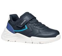 Geox Junior J Loftus Boy Sneakers, Navy/Royal, 35 EU