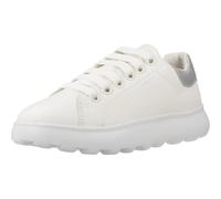 Geox Junior J Puffypop Girl Sneakers White/Silver, 31 EU