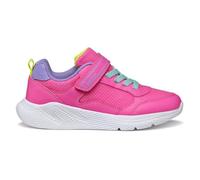 Geox J SPRINTYE Girl Sneaker, Fluo Fuchsia/DK LILA, 1 UK