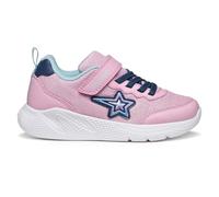 Geox J SPRINTYE Girl Sneaker, Pink/Avio, 13 UK