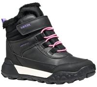 Geox Junior J Trekkyup Girl B Abx Ankle Boots Black/Lilac 24 EU
