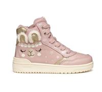 Geox Junior J Washiba Girl Sneakers Old Rose/Platinum 33_EU